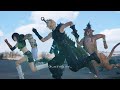 FF7 Rebirth Cact Pose Yuffie Cloud Red Xiii