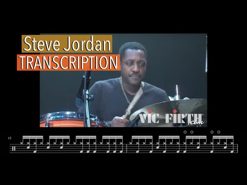 Steve Jordan Performance Spotlight | Groove Transcription