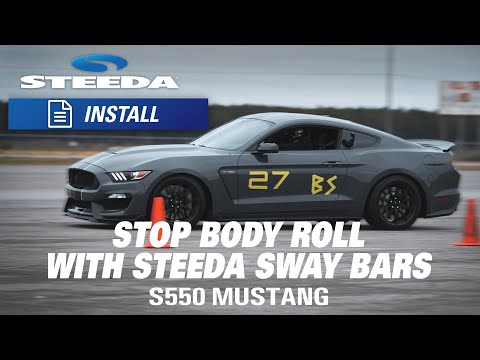 Stop Body Roll On Your S550 With Steeda Sway Bars | Review & Install