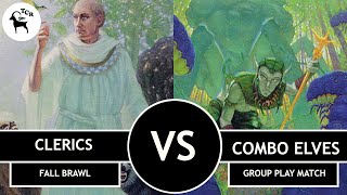 Clerics vs Combo Elves Fall Brawl Match