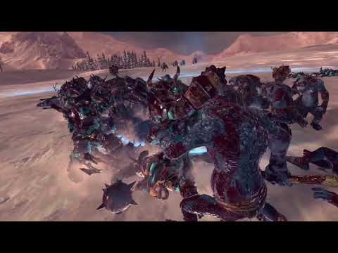 Stone trolls VS Tzaanbulls | Mod |Total War: Warhammer 2