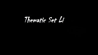 Tom Li - Thematic Set Li #1 (Example)