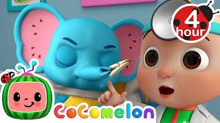 Emmy's Sick but Dr. JJ is Here To The Rescue + More | Cocomelon - Nursery Rhymes & Songs For Kids