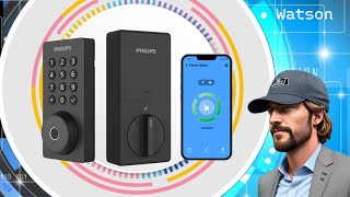 Philips 4200 Series Built-in Wi-Fi Fingerprint Keypad Smart Deadbolt