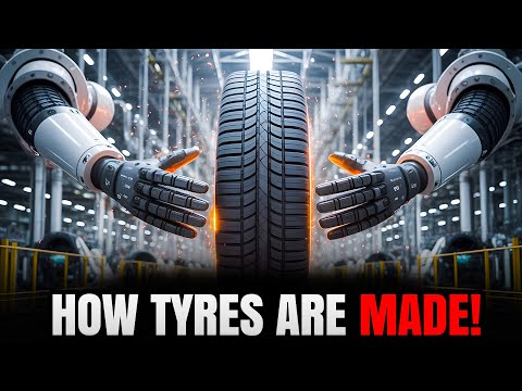 How Car Tires Are Built Inside Michelin’s Giant Factory