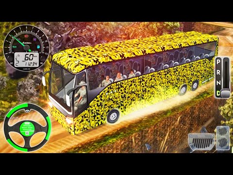 Us Army Bus Driving Simulator  - Offroad Army Bus Transport - Android Gameplay