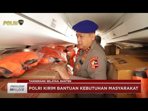 PRESISI UPDATE: POLRI BERANGKATKAN BANTUAN LOGISTIK KE 3 DAERAH TERDAMPAK BENCANA 29/11/2025 14.33