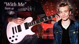 Sum 41 - With Me | Guitar cover/tutorial | Play along tabs and chords