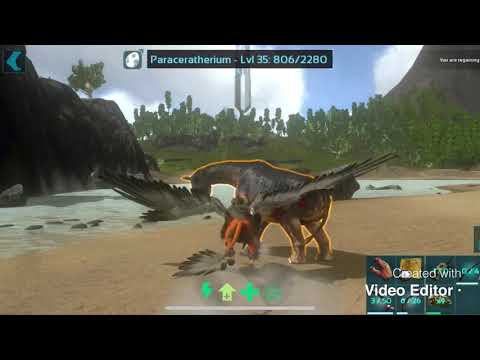 ARK mobile tutorial on how to tame a Dire bear