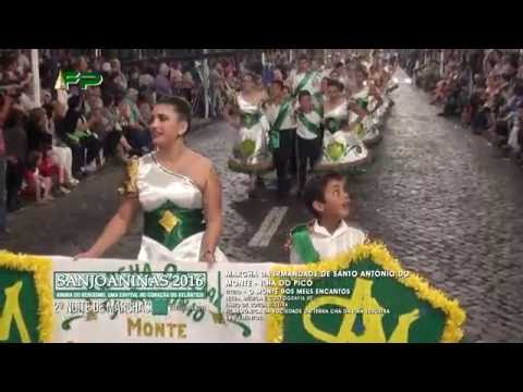 Sanjoaninas 2016 -  2ª Noite de Marchas -  Marcha do Monte -  Ilha do Pico