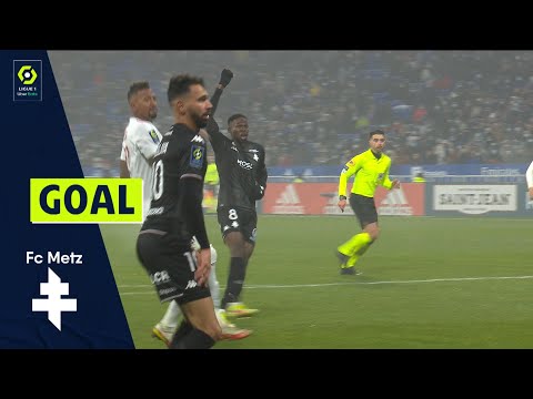 Goal Boubacar TRAORE (58' - FCM) OLYMPIQUE LYONNAIS - FC METZ (1-1) 21/22