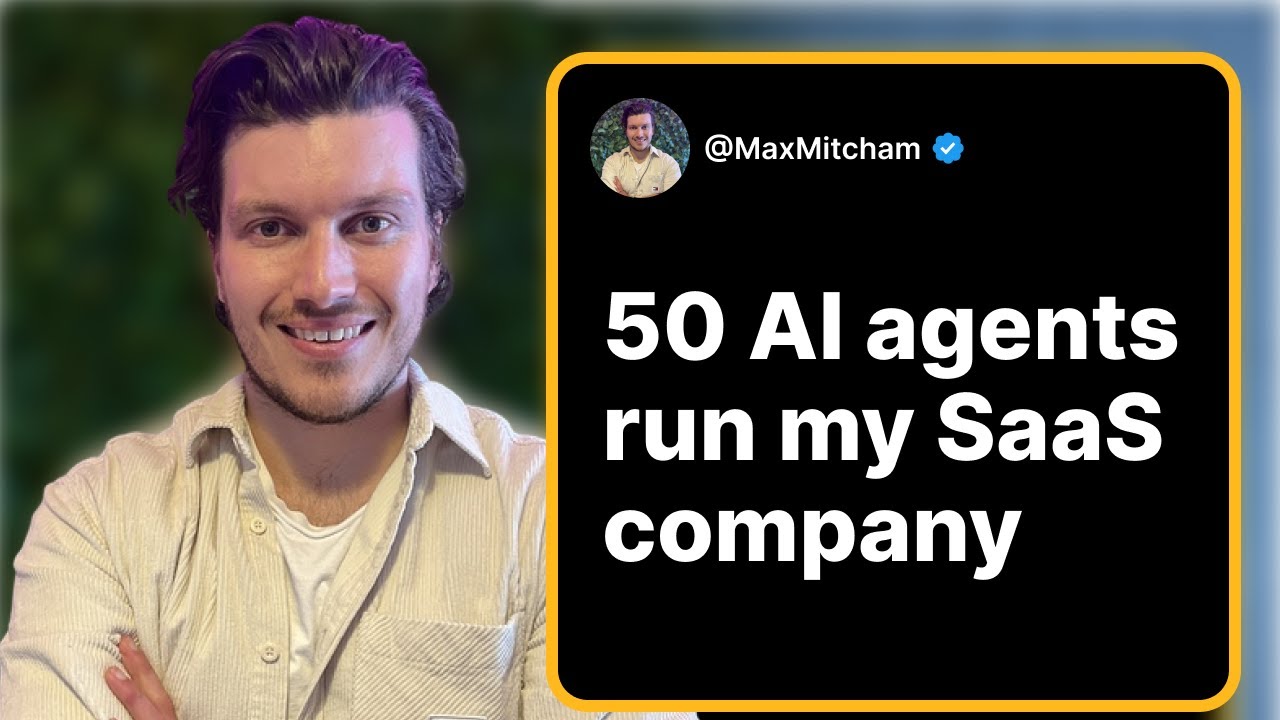 50 AI Agents run this SaaS company (Top 3 Explained)