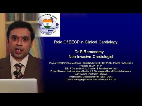 Dr.S.Ramasamy Enhanced External Counter Pulsation lecture through webinar: Irving Texas USA