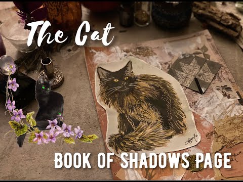The Cat Book of Shadows Page and Nurturing Soul Ritual with special song “Hummingbird”