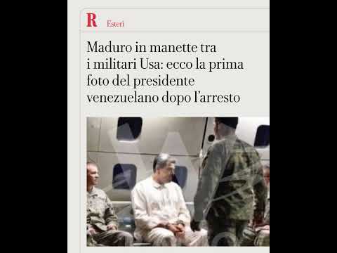 Maduro in manette tra i militari Usa: la prima foto del presidente venezuelano dopo l’arresto