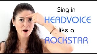 Freya's Singing Tips: Singing in your head voice like a ROCK STAR