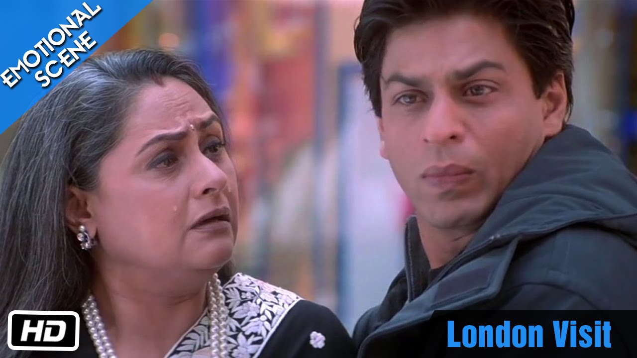 London Visit - Emotional Scene - Kabhi Khushi Kabhie Gham - Shahrukh Khan, Amitabh Bachchan