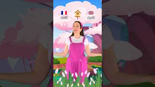 Les mois de l’année - The months of the year 🇫🇷🇬🇧 #english #french #learning