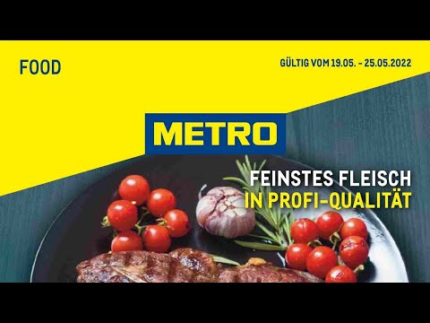 🛒 Metro Katalog Prospekt 19. bis 25. Mai 2022 - Neuigkeiten, Angebote Deutschland 🇩🇪