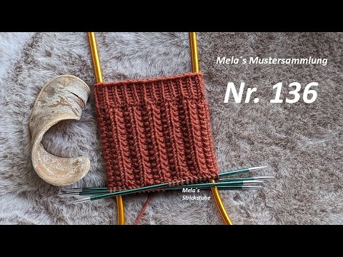 Sock pattern no. 136 - mock brioche in rounds / knitting sock pattern