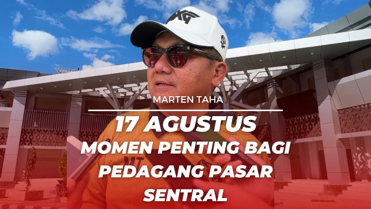 Marten Pastikan 17 Agustus Jadi Momen Penting Para Pedagang Pasar