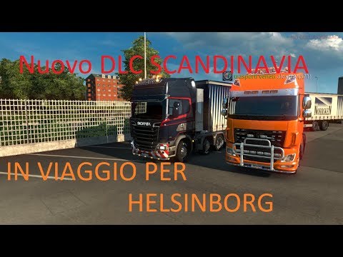 Euro Truck Simulator 2- Compro DLC scandinavia con doppio rimorchio!!!!!