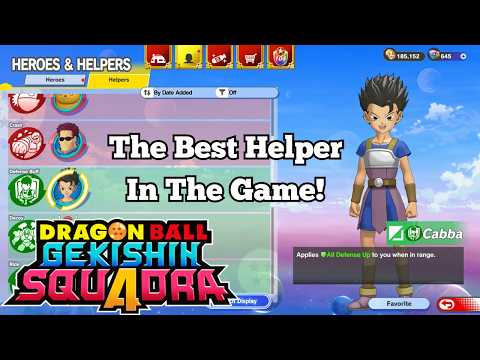 Who Is The Best Helper In The Game? | DRAGON BALL GEKISHIN SQUADRA