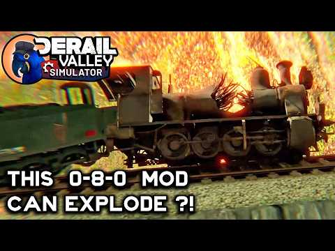 FANTASTIC 0-8-0 Mod for Derail Valley!