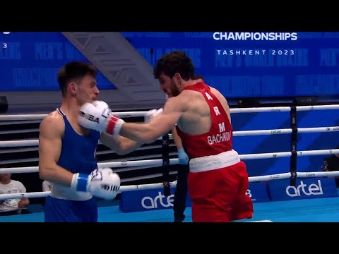 R16 (63.5KG) BACHKOV HOVHANNES (ARM) vs KANLI BILGE KAGAN (TUR)| IBA World Boxing Championships 2023