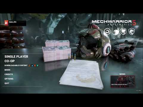 Mechwarrior 5 Beginners Guide - movement, combat, mechlab - brief intro