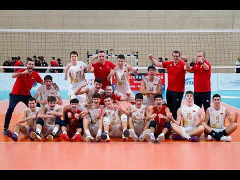 Montenegro vs Turkiye 3:0 | 1st Round Zonal Qualifications U18 Men European Championship 2026
