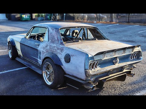2016 to 1967 Mustang GT Body Swap is complete! Classic Looks with Coyote Power!