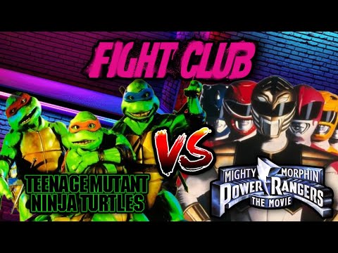 FIGHT CLUB | Teenage Mutant Ninja Turtles (1990) vs. Mighty Morphin Power Rangers: The Movie (1995)