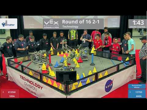 2018 Vex Worlds Technology Round Of 16 2-1