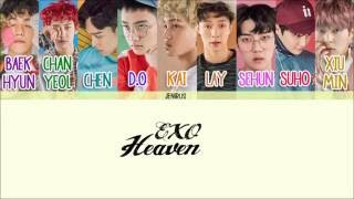 EXO - Heaven [Eng/Rom/Han] Picture + Color Coded Lyrics HD