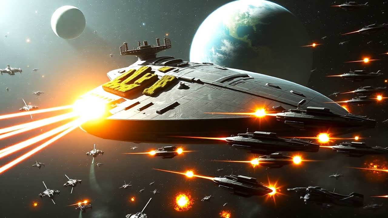"Galactic Empire Quaked in Fear as Earth Revealed Its 'Planet' Ships! | Best HFY Stories |