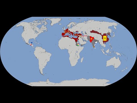 The World, timeline of National Flags: Every Year (part 1)