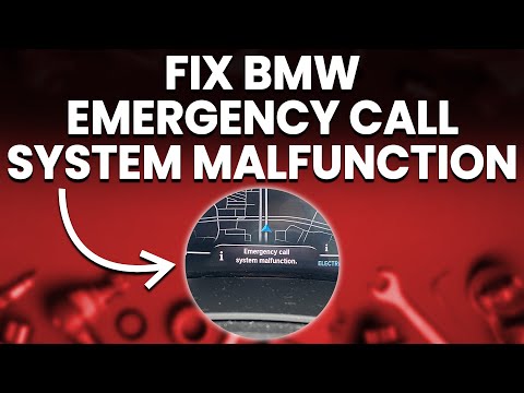 BMW Emergency Call System Malfunction: Meaning, Causes And How To Respond