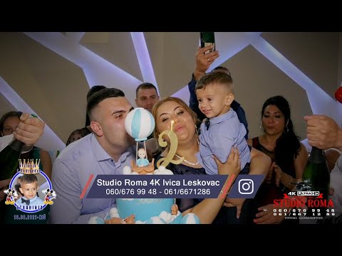 Krstenje &  2.Rodjendan //Strahinja// part 2 - 16.08.2021 Nis - Studio Roma 4k Ivica Leskovac