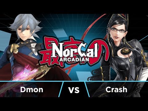 NorCal Arcadian 2018 - Top 16: Dmon (Corrin) vs. TCM | Crash (Bayonetta)