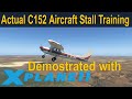 Actual Stall Recovery Procedure For Clean & Landing Configuration