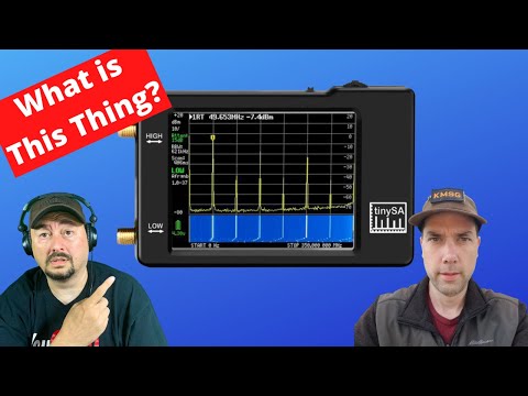 The TinySA for Ham Radio - What is this thing? thumbnail