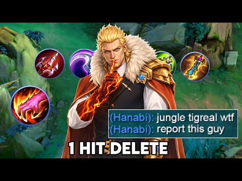 THIS DAMAGE TIGREAL JUNGLE IN SOLO RANK IS ILLEGAL!? 😱 INSANE DAMAGE!!