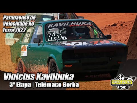 Vinicius Kavilhuka - 3ª Etapa Paranaense de Velocidade na Terra 2022 - Telêmaco Borba