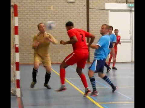 Tweede helft Futsal Dragten 2 - SC Flamingo 1