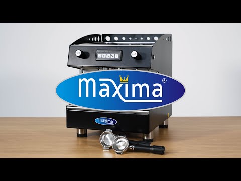Maxima Gastro Espressomaschine - 1 Kolben - 180 Tassen pro Stunde