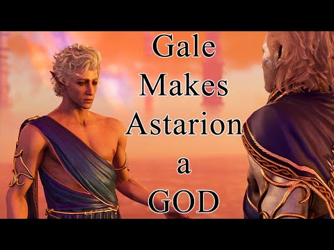 Ascended Astarion Becomes a God with Romanced Gale | NEW EPILOGUE | Baldur's Gate 3