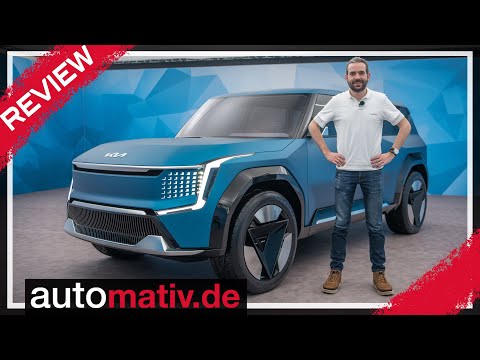 Kia EV9 Concept: SUV mit Dreier-Sitzbank vorne? Serienversion kommt 2023! Review, Kurzvorstellung