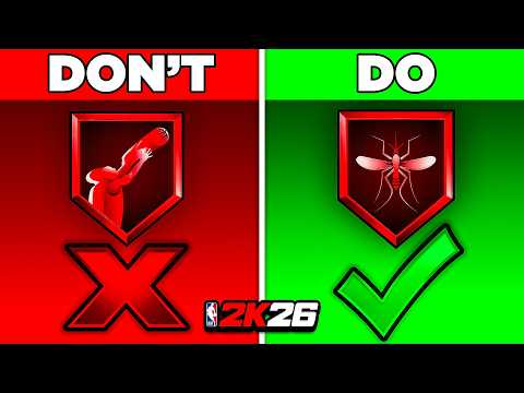 The BEST BADGES To Use Your MAX +1s/+2s on in NBA 2K26! (UPDATED)