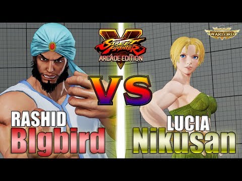 SFV AE 👊🏻 BigBird (Rashid) vs Nikusan (Lucia) [S4]